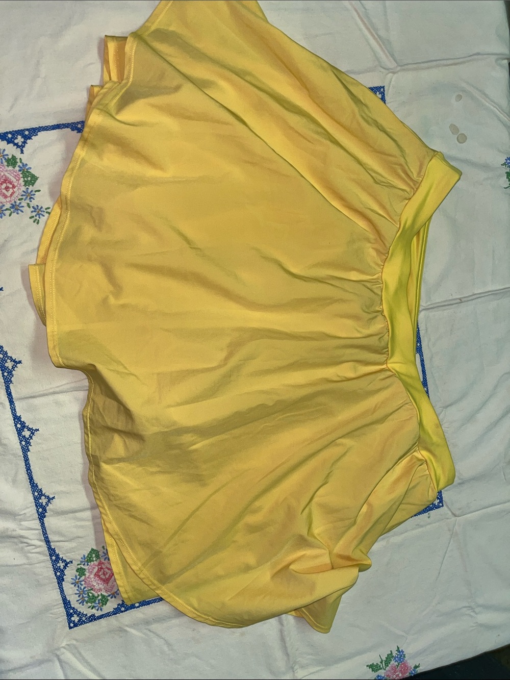 Yellow Women's Sports Bra and Skirt Set from torrid - Picture 6 of 9